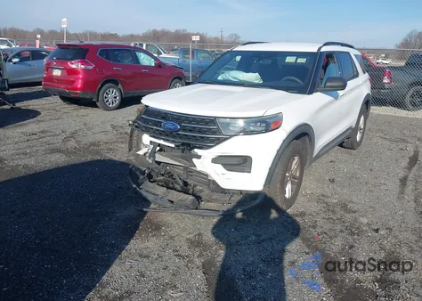 2020 Ford Explorer Xlt из США, поврежденный, VIN 1FMSK8DH2LGA11574